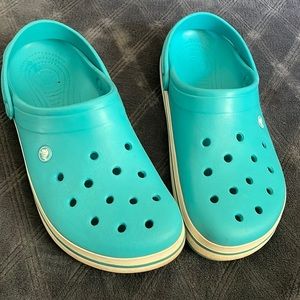 Crocs Turquoise Blue Classic Clog  Size US Men’s 12 | Women’s 14
